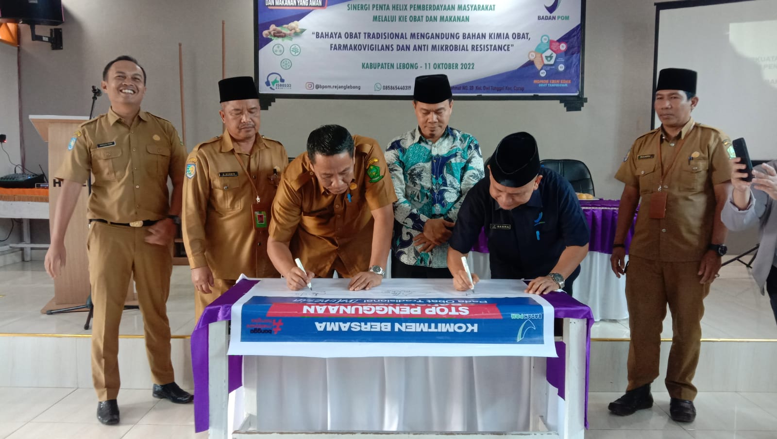 Optimalkan Pengawasan Obat dan Makanan, BPOM Gandeng Pemkab Lebong