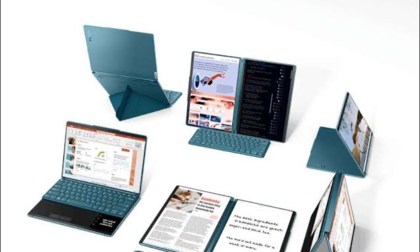 Laptop Lenovo Yoga Book 9i Didesain Dengan Layar Touchscreen 