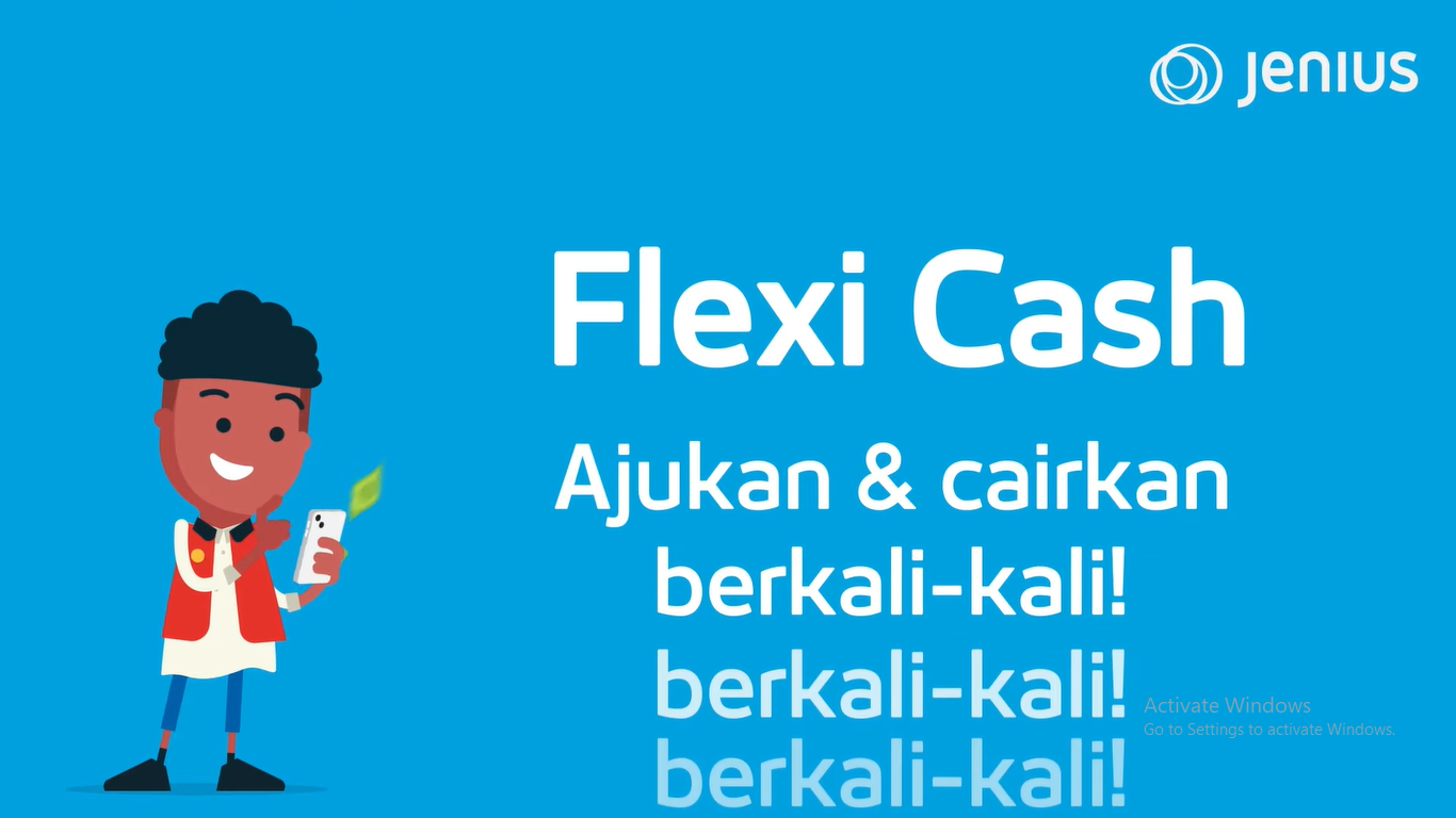 Flexy Cash Jenius: Pinjaman Fleksibel dengan Tenor hingga 60 Bulan dan Bunga Ringan