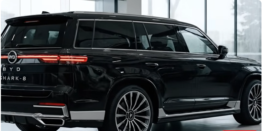 BYD Shark 8 2026 Resmi Meluncur, SUV Listrik Futuristik Siap Tantang Tesla