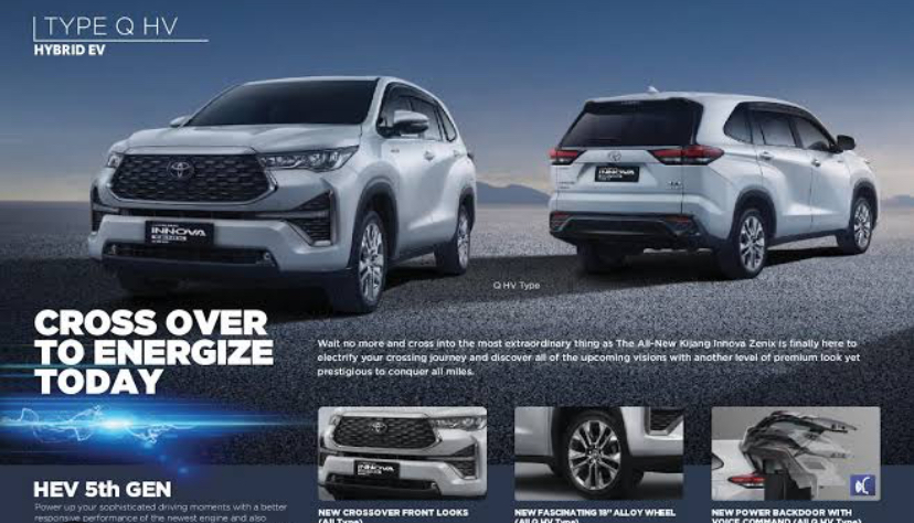 Toyota Innova Zenix Kini Punya Kendali Jarak Jauh, Cek Harganya 