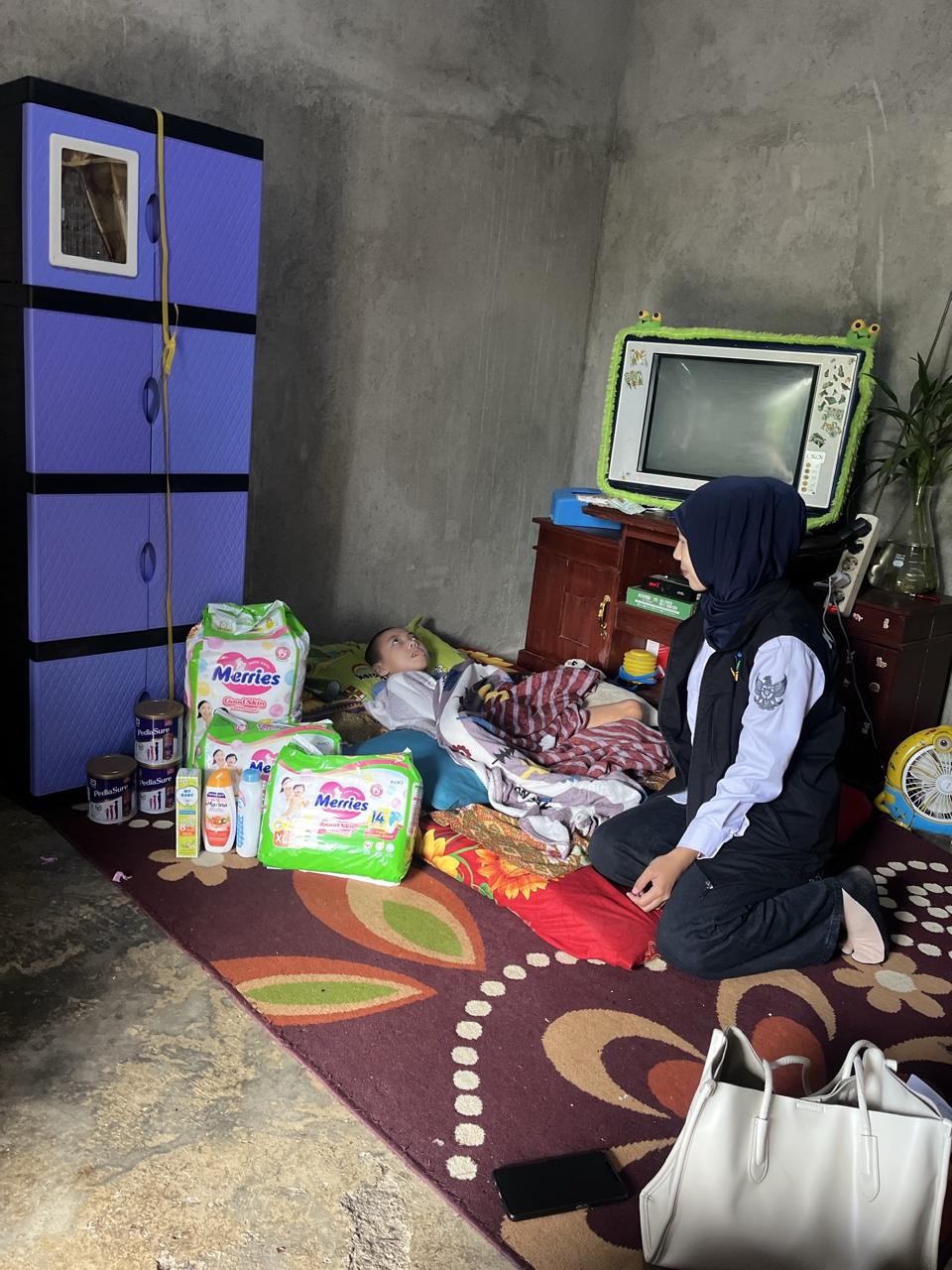 Bantuan ATENSI Kemensos untuk 101 Warga Rentan di Lebong