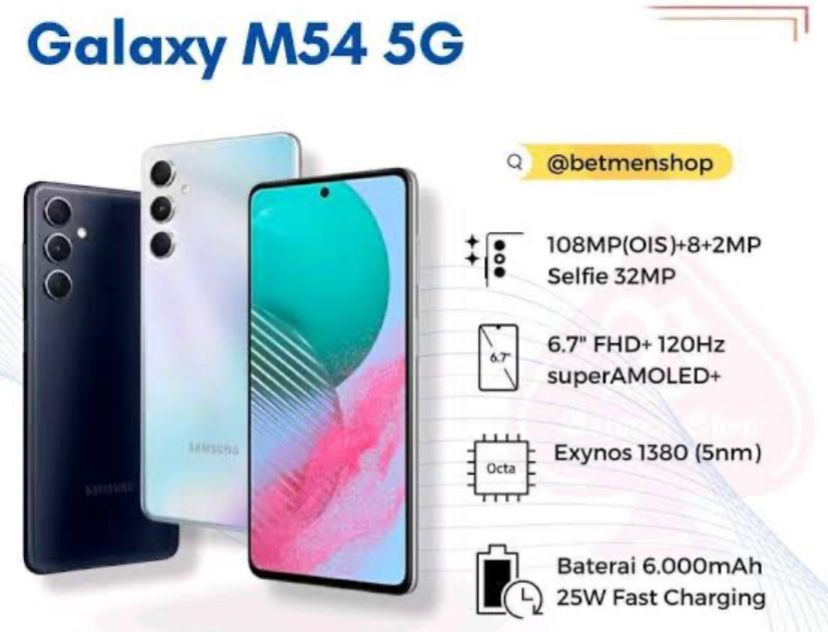 Samsung Galaxy M54 5G Alami Penurunan Harga 2 Jutaan Diawal Desember 2024