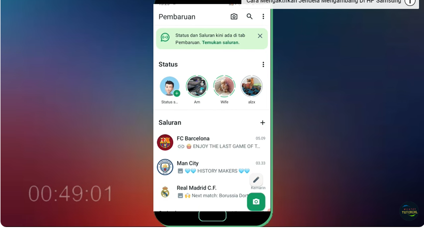 Cara Mengembalikan Tampilan Status WhatsApp Seperti Semula