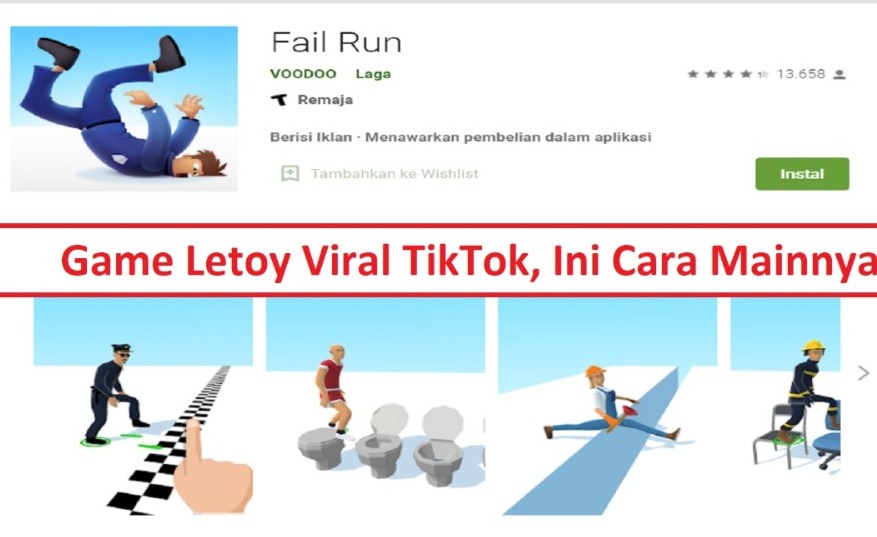 Letoy Fail Run, Game Viral TikTok yang Menggoda Kesabaran dan Menghibur