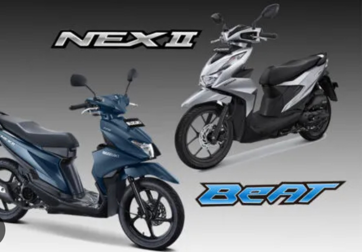 Suzuki Nex II Vs Honda BeAT, Manakah Motor Lebih Ringan?