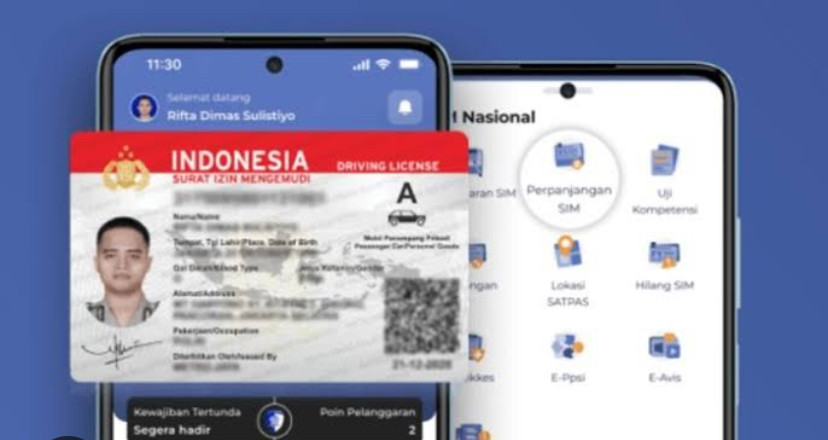 SIM Digital Sah Dipakai Saat Razia, Begini Cara Buatnya