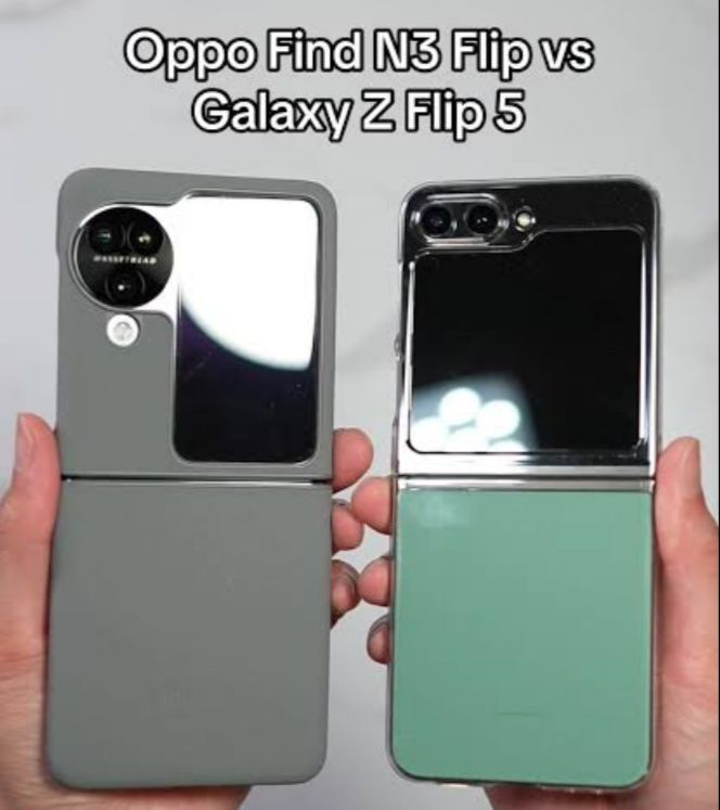 Samsung Galaxy Z Flip 5 VS Oppo Find N3 Flip, Manakah Yang Lebih Bagus?