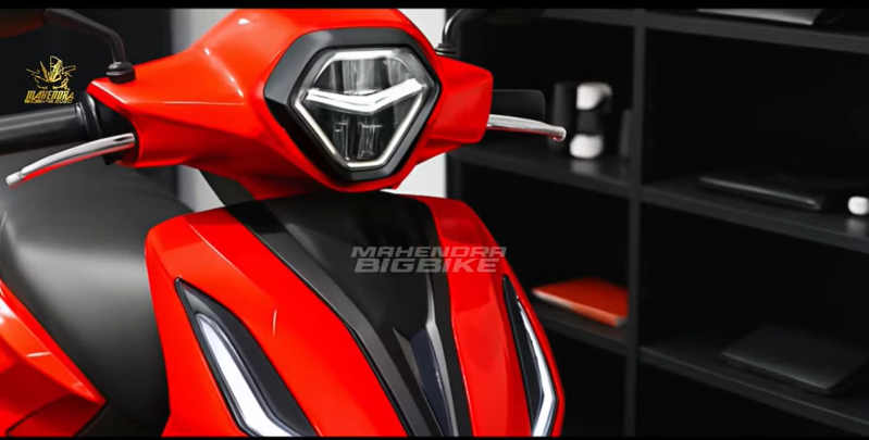 Desain Lampu Bulat LED Motor Matic Retro Honda, Makin Elegan dan Futuristik