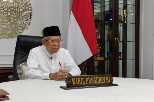 Pasca Penembakan di Kantor MUI, Wakil Presiden Ma'aruf Amin Berpesan Begini 