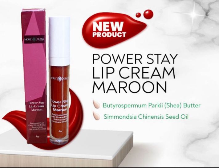 Powerstay Lip Cream Maroon Bantu Atasi Masalah Bibir Kering dan Pecah Pecah