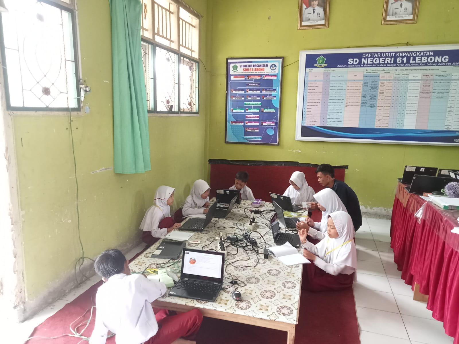 Gladi Bersih ANBK 2025: 13 Siswa SDN 61 Lebong Ikut Serta