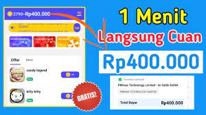 Mainkan Game 1 Menit Dibayar hingga Rp 150 Ribu,Buruan Donwload Aplikasinya