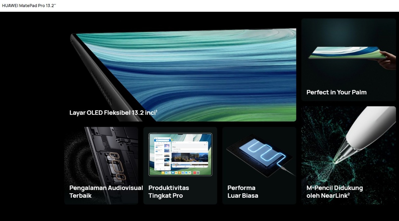 Masa Depan Tablet Ada di Sini, Huawei MatePad Pro 13.2 Inch