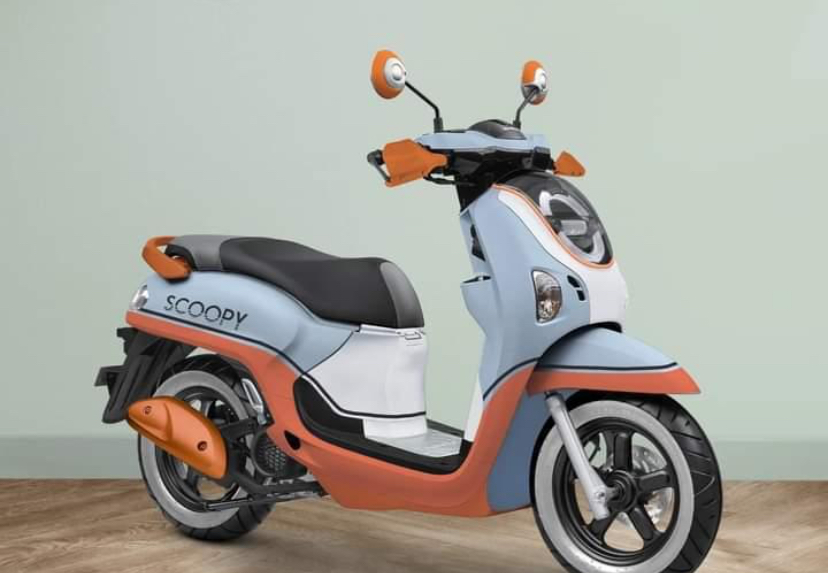 New Honda Scoopy Retro Hadir dengan Desain Modern