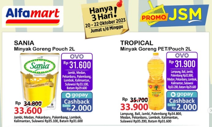 Promo JSM Alfamart Edisi 20-22 Oktober Bikin Senyum Ibu-ibu!