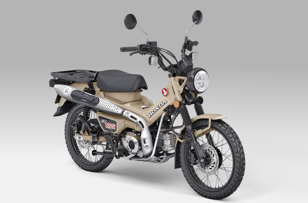 Honda CT125 Dapat Penyegaran, Hadirkan Warna Matte Fresco Brown