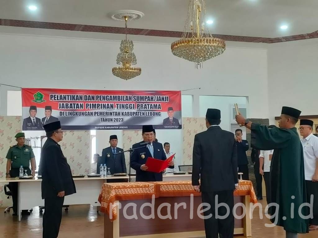 Budi Setiawan Resmi Didefinitifkan Jadi Kadis Dukcapil Lebong