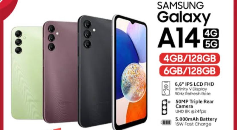 Samsung Galaxy A14 Memiliki Kamera Utama 50MP Dengan Harga 2 Jutaan