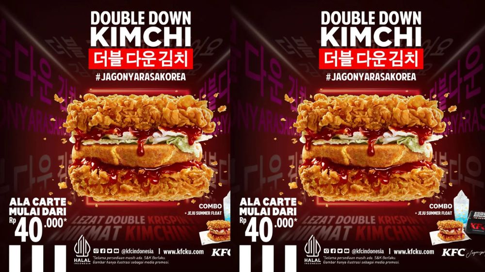 Double Down Kimchi dalam Promo KFC, Kembalinya Si Jago Ayam Goreng Rasa Korea