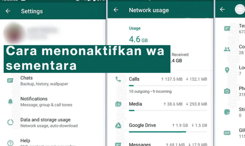 Cara Menonaktifkan WhatsApp Sementara agar Libur Nataru