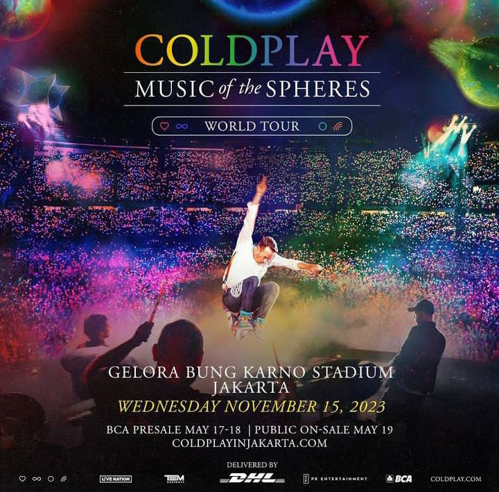 Band Coldplay Akan Tampil Konser di Jakarta,Cek Tanggal dan Tiketnya