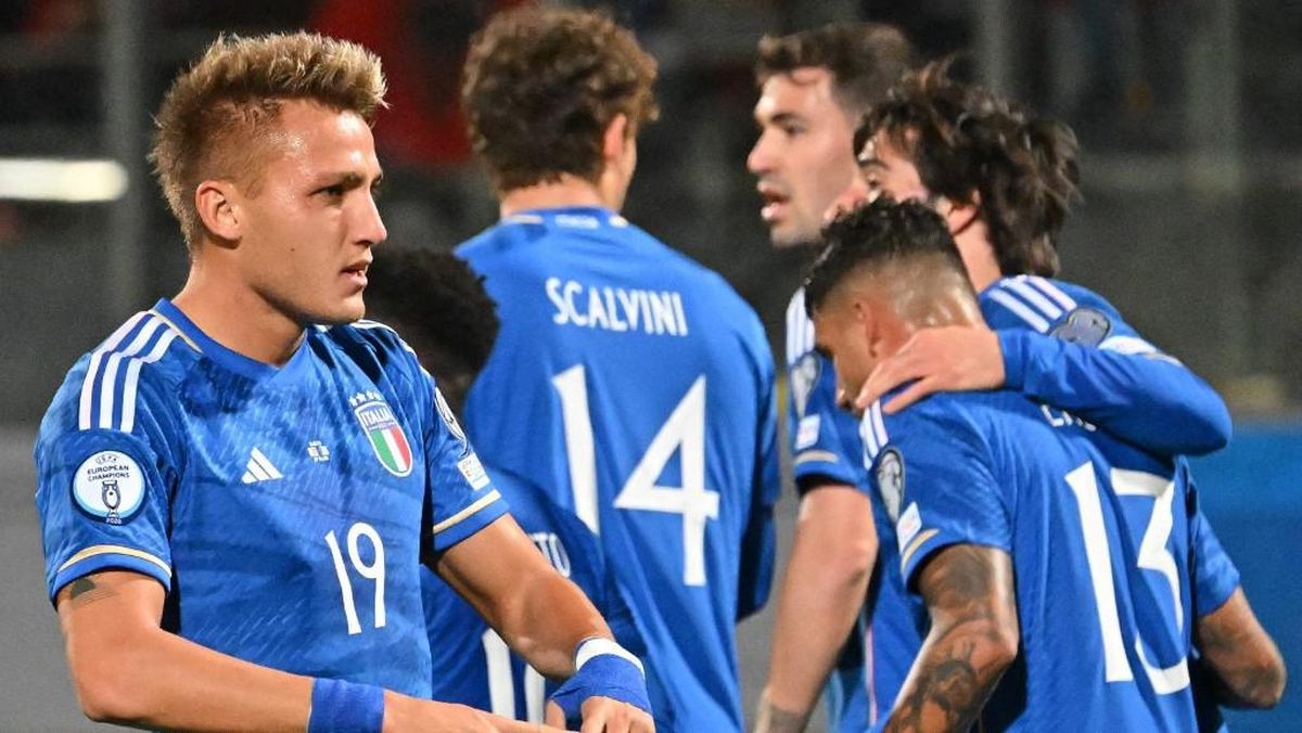 Timnas Italia Gli Azzurri Gasak Moldova 2-0, Piala Dunia Makin Dekat