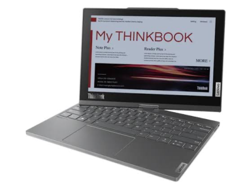 Lenovo ThinkBook Plus Laptop Bisnis Premium Dengan Dibekali Dua Screen