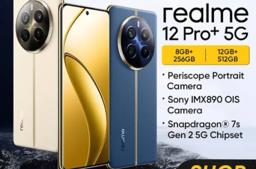 Realme 12 Pro+ 5G Hadir dengan Kamera Periskop, Cek Harganya di Sini