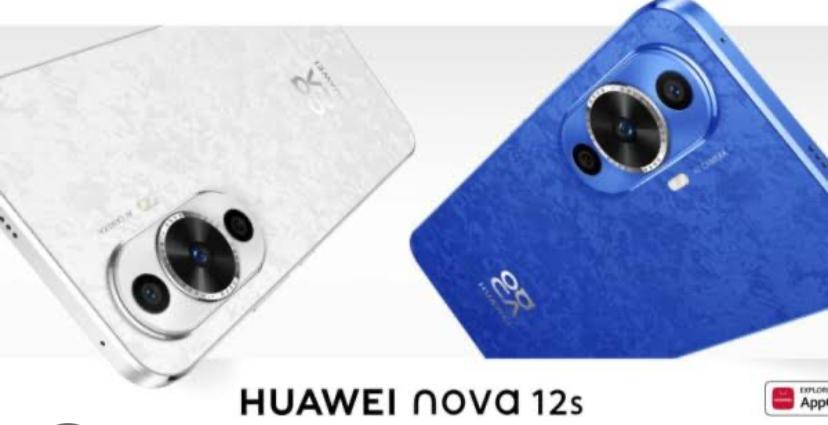 HP Huawei Nova 12s Didesain Dengan Memori Penyimpanan Jumbo Muat Banyak Aplikasi