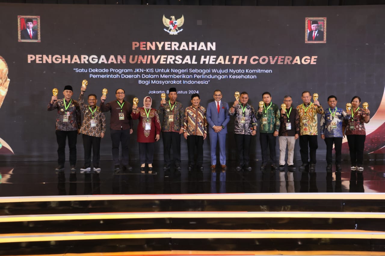 Untuk ke 2 Kalinya, Pemkab Lebong Diganjar Penghargaan UHC 