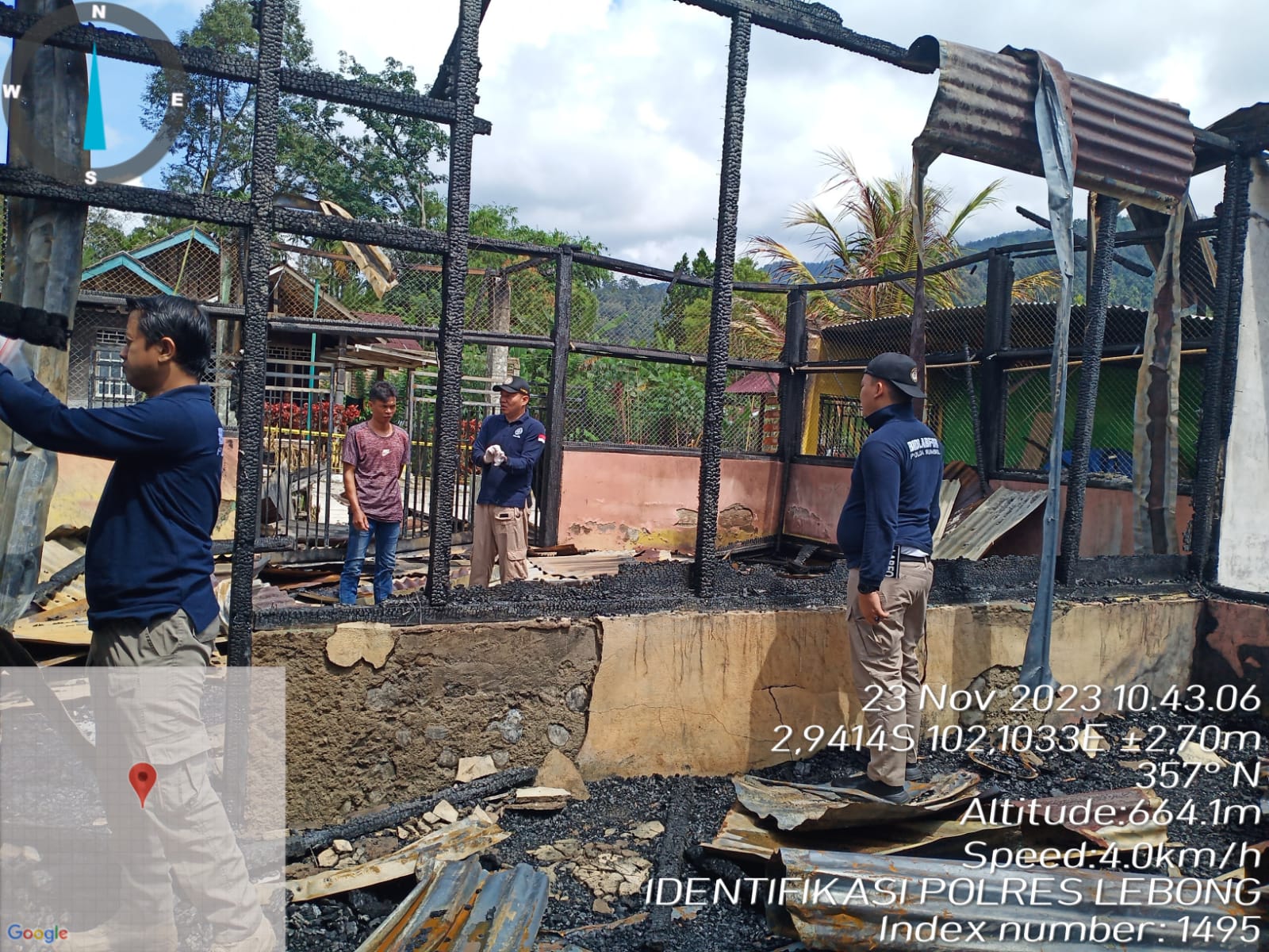 Tragis! Dugaan Kebakaran Disengaja di Kantor Desa Sebelat Ulu Lebong : 15 Saksi Diperiksa