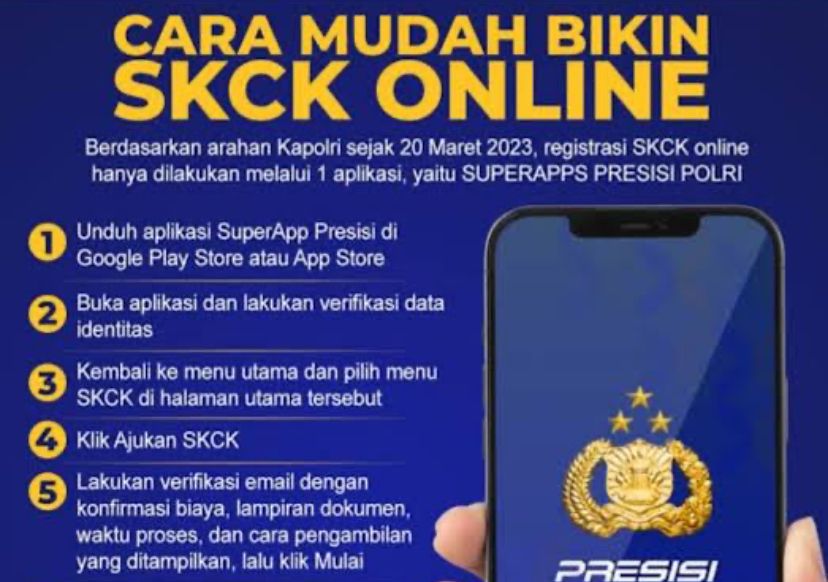 Cara Praktis Membuat SKCK Online, Ini Persyaratannya