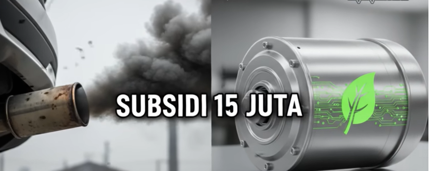 Pemerintah Resmi Naikkan Subsidi Konversi Motor Listrik Rp15 Juta Mulai 2026