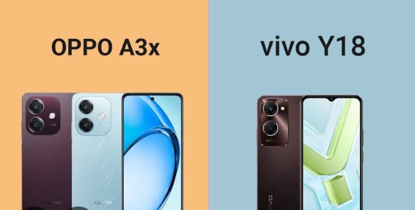 Perbandingan Keunggulan HP Oppo A3x Vs Vivo Y18 NFC, Pilih Mana?