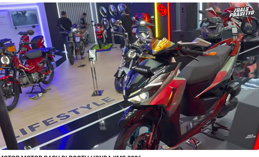 Motor-Motor Baru di Booth Honda IIMS 2026, Apa Sajakah?