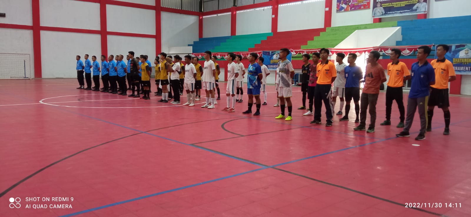 Kapolres Bengkulu Utara Buka Event Futsal Bhayangkara Cup