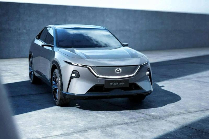 Mazda EZ-60 Resmi Debut, SUV Mobil Listrik Elegan