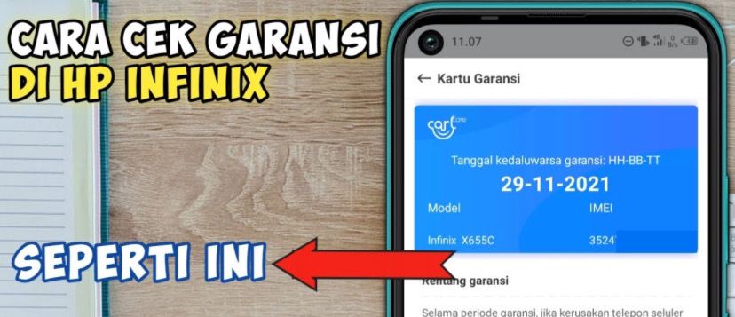 Cara Cek Garansi Infinix Tanpa Harus ke Service Center