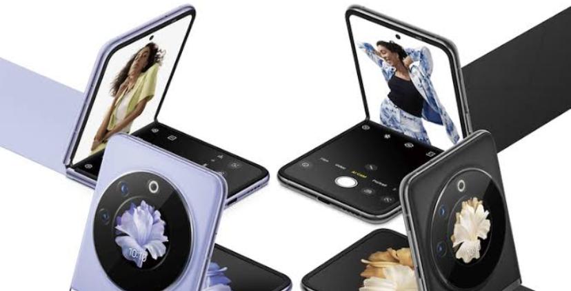 HP Tecno Phantom V Flip 5G Produk Ponsel Lipat keluaran Terbaru 2024