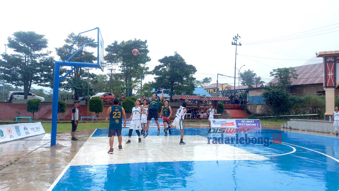 Tournament 3 On 3 Basketball Perbasi Lebong, Bhayangkara A Raih Piala Bupati