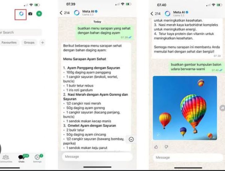 Cara Mengnonaktifkan Meta AI di WhatsApp