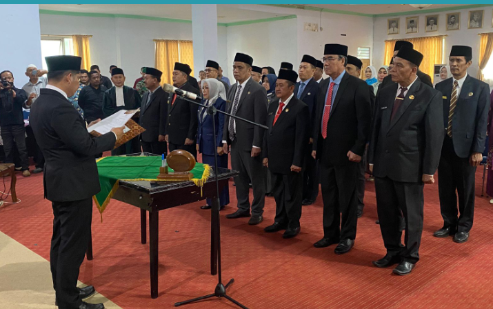 Hasil JPTP Eselon II , 4 Pejabat Lebong Hijrah ke Pemkab Rejang Lebong