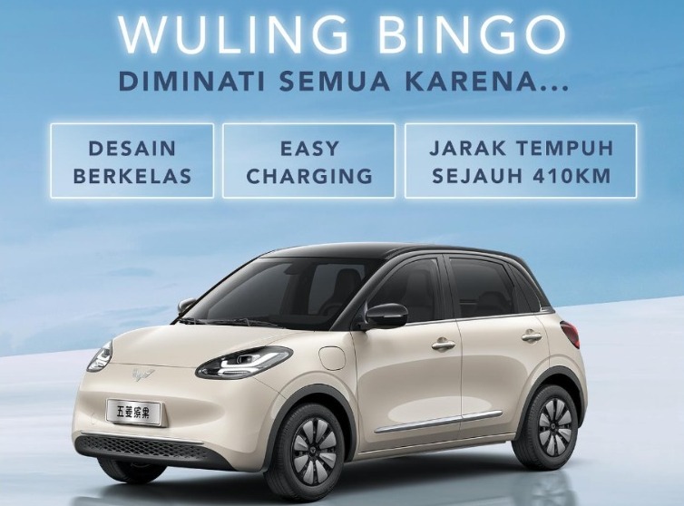 Wuling Bingo EV Resmi Meluncur di Indonesia, Harga Mulai Rp 300 Jutaan