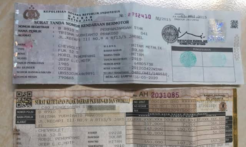 Syarat Bayar Pajak Mobil Terbaru Terbaru 2025