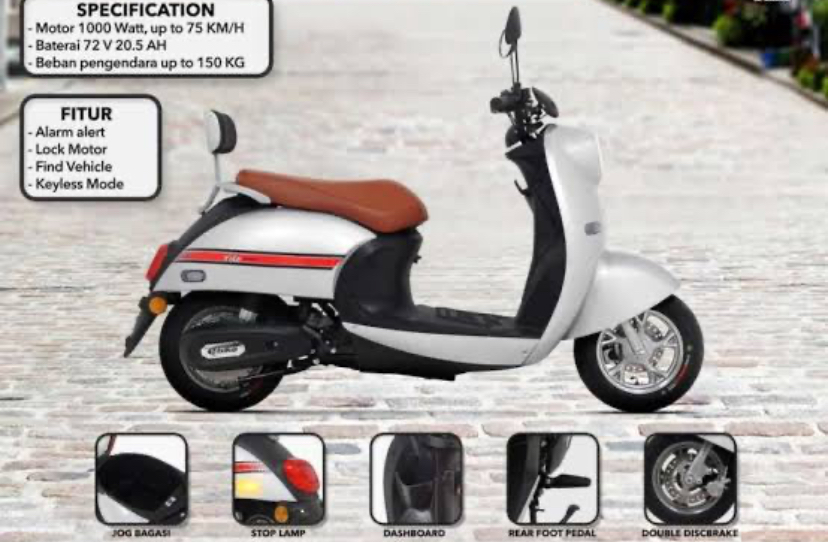Rekomendasi Motor Listrik Harga Murah Mulai Rp5 Jutaan
