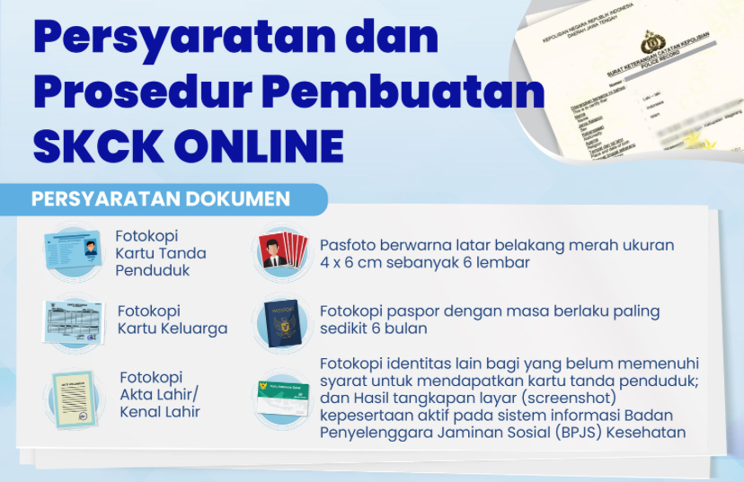 Syarat dan Cara Membuat SKCK Online Terbaru 2026