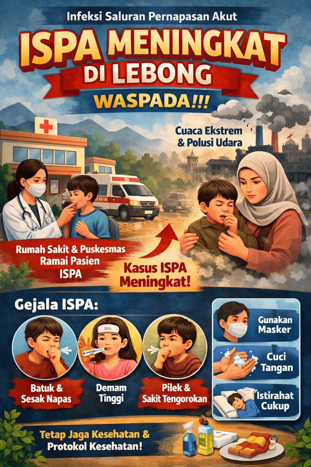 Debu Tambang dan Cuaca Tak Menentu, Kombinasi Pemicu Tingginya ISPA di Lebong