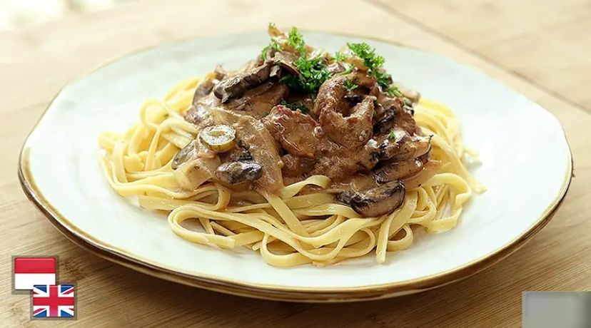 Resep Pasta Daging Ala Rusia, Ciptakan Pasta Yang Beda Rasa Gurih dan Creamy Bikin Nagih