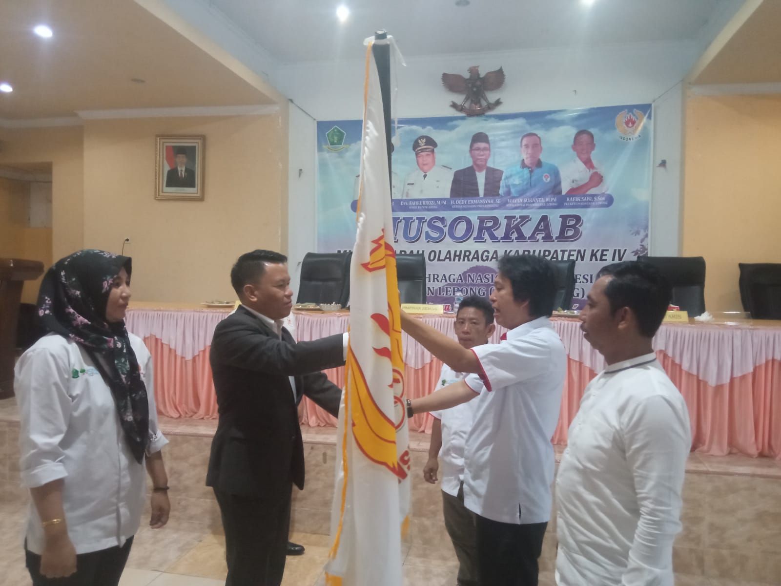 Aklamasi, Deston Nusantara Nakhodai KONI Lebong 2022-2026